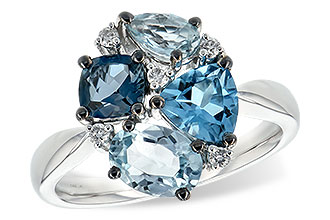A225-55821: LDS RG 2.57 BLUE TOPAZ 2.65 TGW