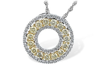 A225-56758: NECK 1.08 YELLOW DIAS 1.55 TW