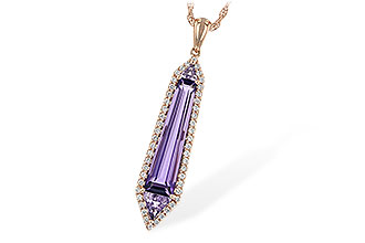 B225-55903: NECK 2.62 AMETHYST 2.85 TGW