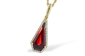 B309-20367: NECK 4.00 GARNET 4.17 TGW
