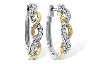 C225-54985: EARRINGS .15 TW