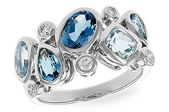 D310-14912: LDS RG 2.57 BLUE TOPAZ TW 2.75 TGW