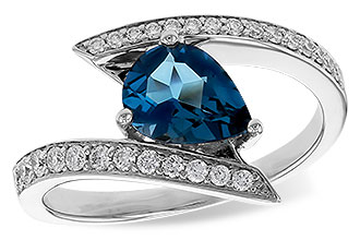 D311-01303: LDS RG 1.04 LONDON BLUE TOPAZ 1.28 TGW (8x6MM)
