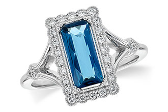E226-51348: LDS RG 1.58 LONDON BLUE TOPAZ 1.75 TGW