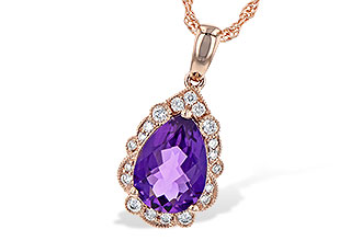 G226-53112: NECKLACE 1.53 AMETHYST 1.68 TGW (10x7 PS)
