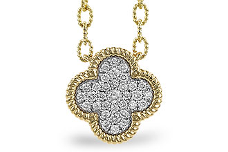 G310-17684: NECKLACE .32 TW (18")