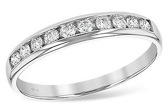 H129-24066: LDS WED RG .25 TW (10 STONES)