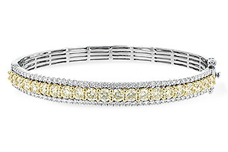 H225-57666: BANGLE 4.20 YELLOW DIAS 5.63 TW