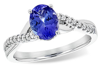 H226-52257: LDS RG 1.20 TANZANITE 1.35 TGW