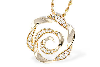 H310-12212: NECKLACE .20 TW