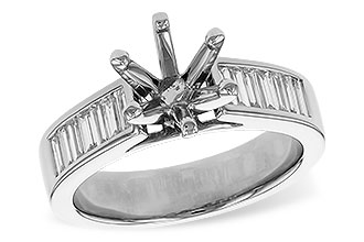 H311-00421: LDS SEMI DIA RG .50 TW BAGUETTES