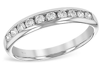 L129-24066: LDS WED RG .32 TW (10 STONES)