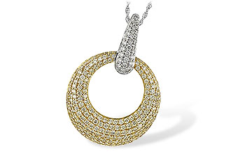 M225-57711: NECK 1.64 YELLOW DIAS 1.90 TW