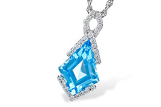 M309-20366: NECK 2.40 BLUE TOPAZ 2.53 TGW